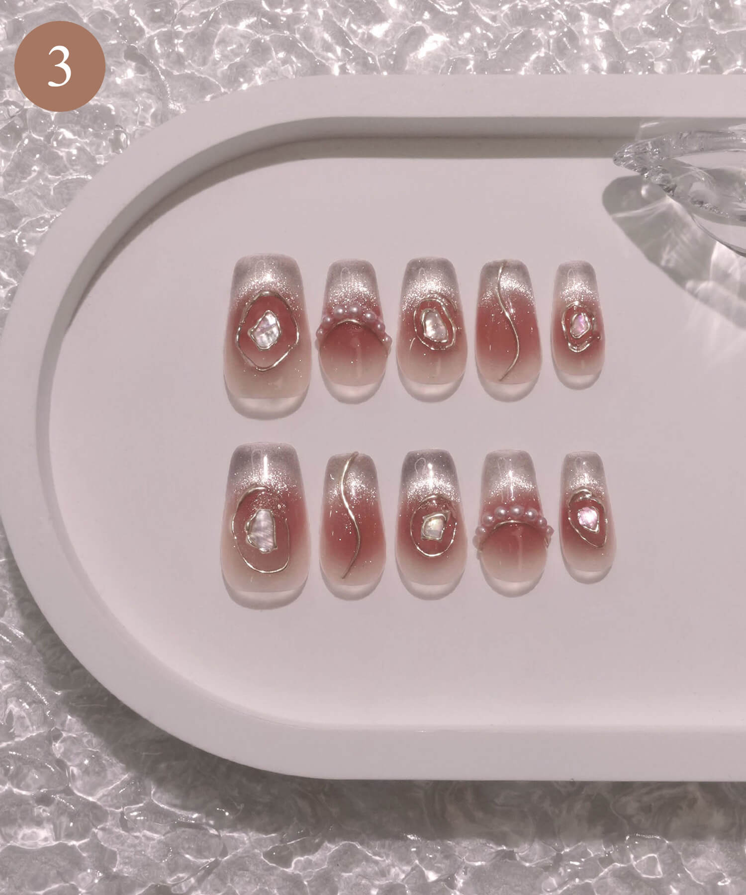 【特別価格64%OFF】ネイルチップ最大30日間持続できるSTARTER SET