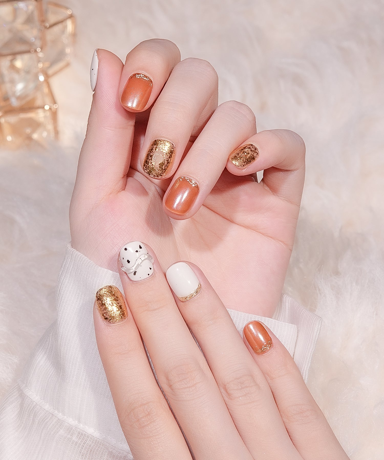 □専用ページ【あんこきなこさま】オーダーネイルチップ2点 □専用