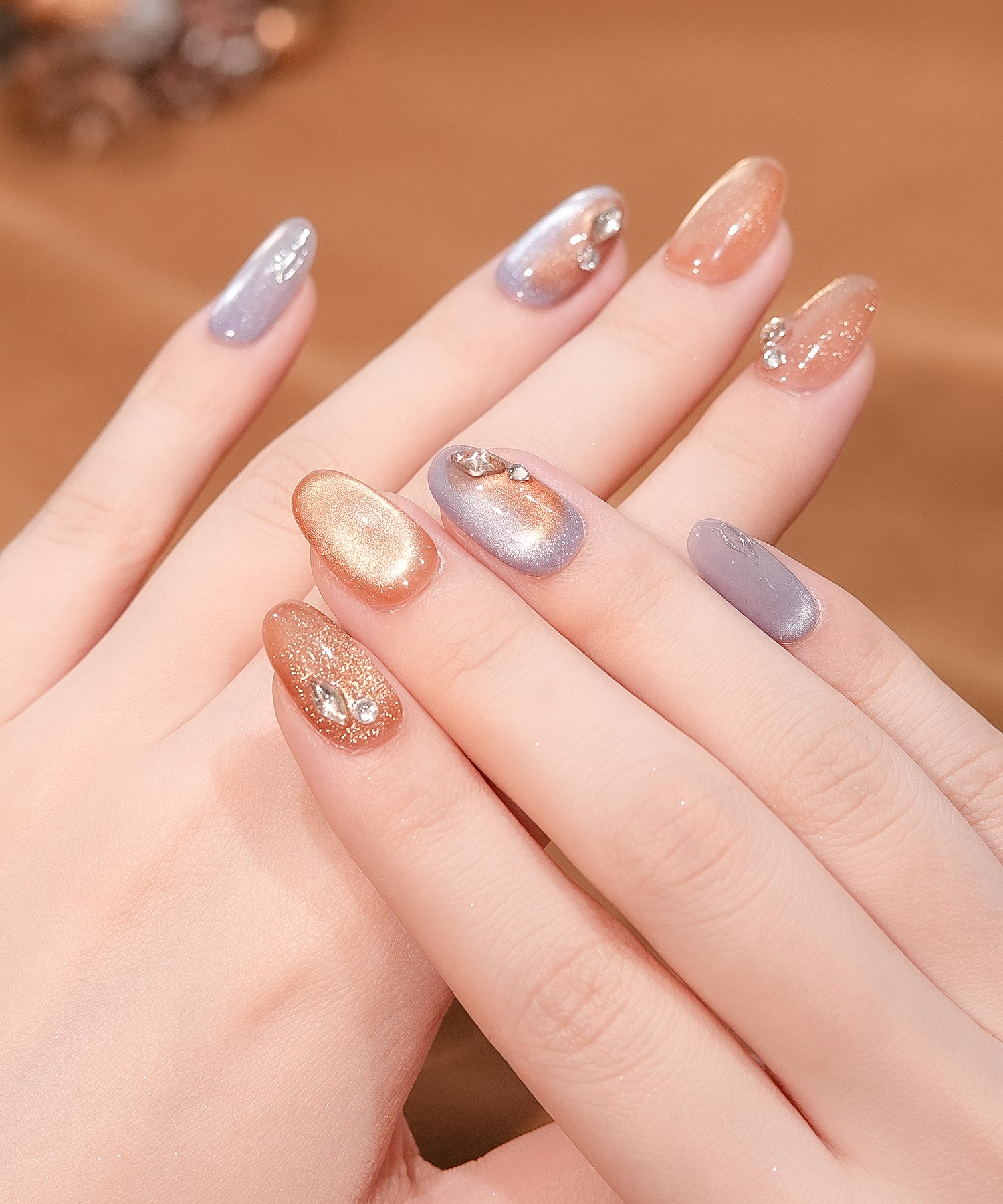 SOLD OUT】水光ネイルスモーキーカラーグラデーションマグネット