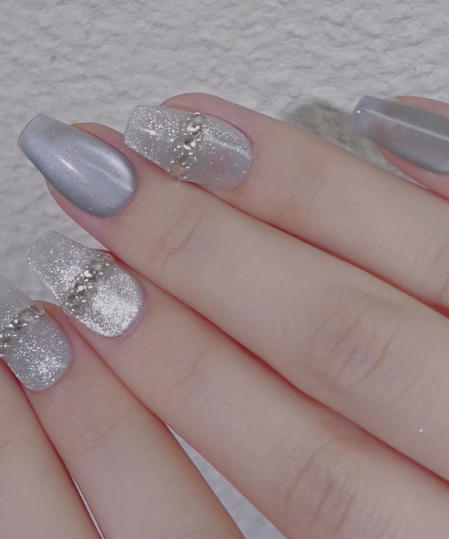 Some items will be shipped the same day] 3D Water Shine Nail